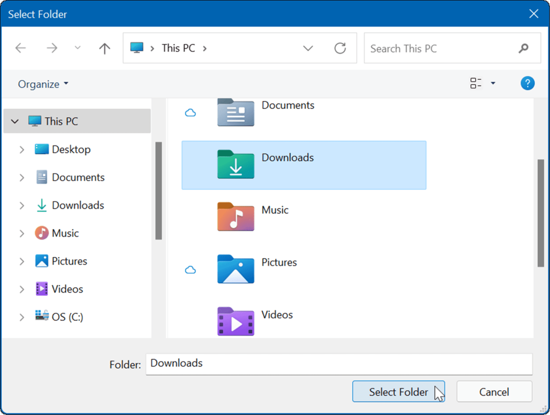 скриване на файлове и папки от търсене в Windows 11