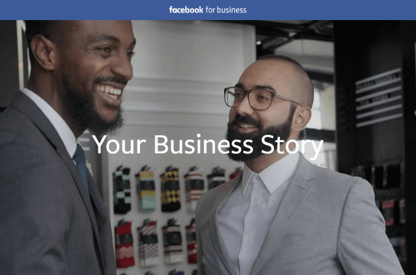facebook вашата бизнес история