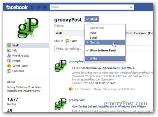 Facebook добавя списъци с интереси: как да ги използвам
