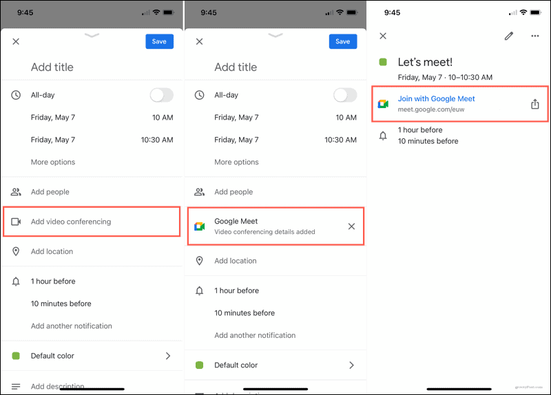 Планирайте с помощта на Google Календар