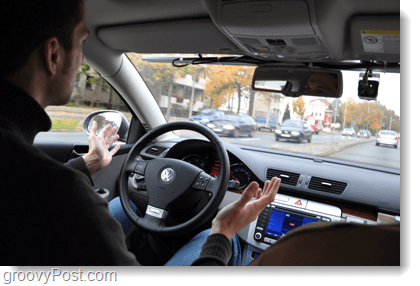 шофиране безплатно ръце, Google кола
