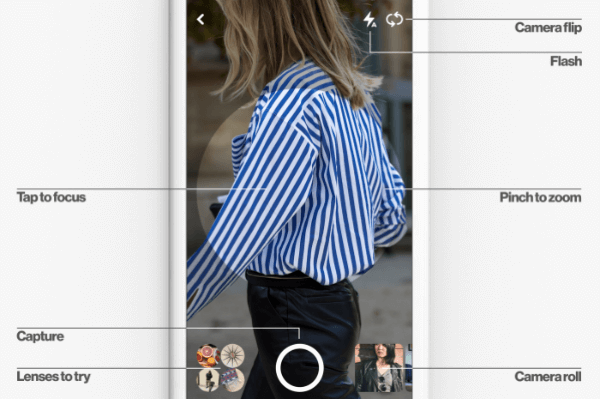 Pinterest представи нов облик на Lens с по-полезни инструменти и ново засилено чувство за стил.