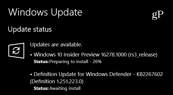 Microsoft пуска Windows 10 Insider Preview Build 16278 за компютър