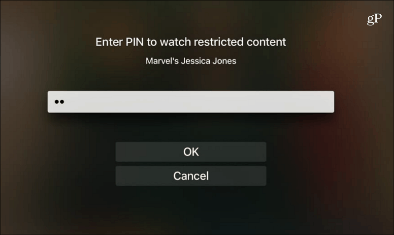 Netflix Въведете ограничено съдържание за гледане на ПИН