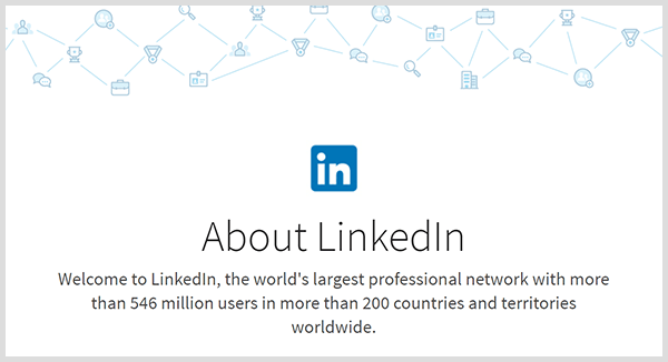 Статистиката на LinkedIn отбелязва, че платформата има милиони членове и глобален обхват.