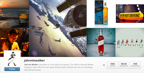 johnniewalker instagram профил