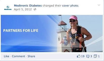 medtronic diabetes първи facebook банер
