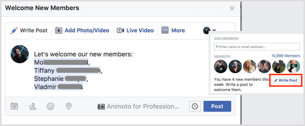 Facebook група приветства нови членове