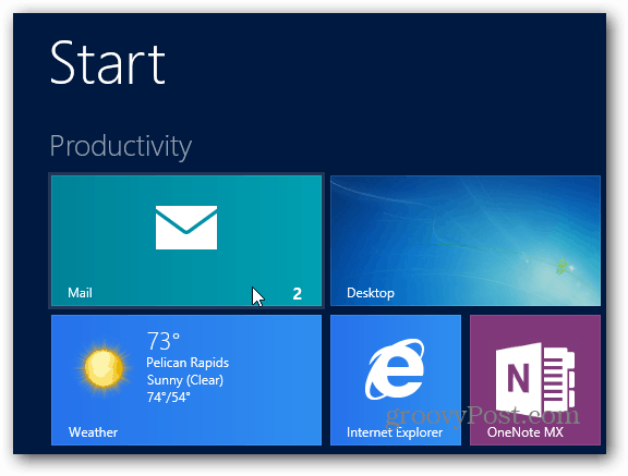 Приложение за Windows 8 Mail