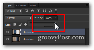 непрозрачност възвръщаемост 100 процента Photoshop изображение стъпка финал