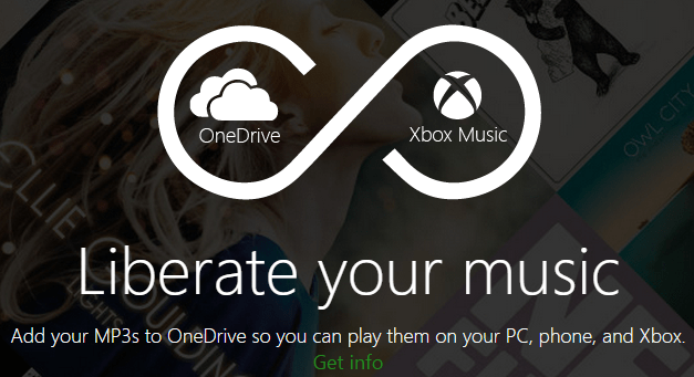 Достъп до вашата музикална колекция от OneDrive чрез Xbox Music