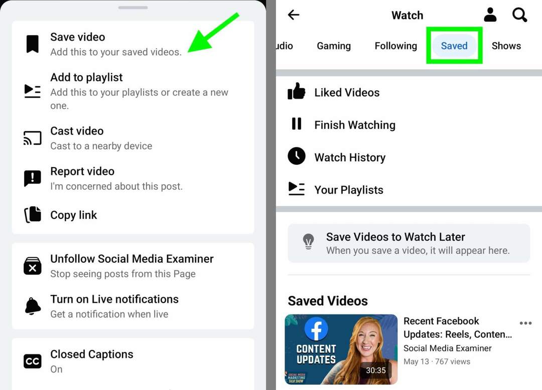 как-да-запишете-съдържание-органично-facebook-video-posts-swipe-file-example