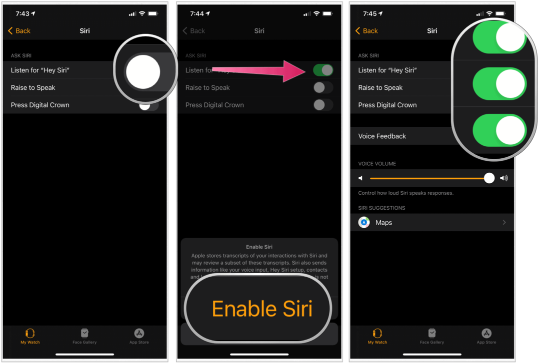 Как да изключите Siri на iPhone, iPad, Mac и Apple Watch