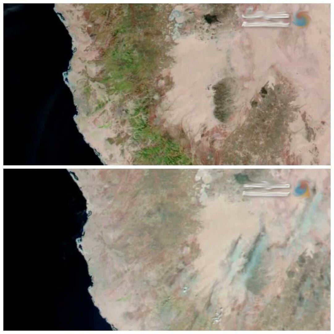 Окончателното състояние на Мека е отразено в сателитни снимки