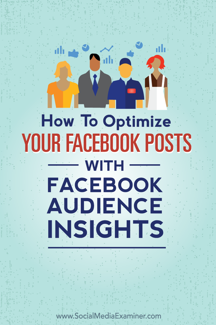 как да оптимизираме публикациите във facebook с прозрения за аудиторията