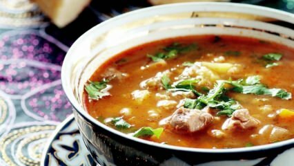 Как се прави узбекска супа?