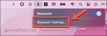 mac bluetooth настройки