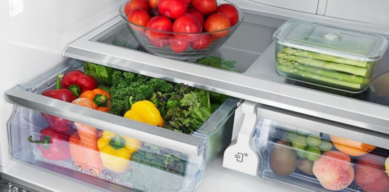 как да поставите зеленчуци в хладилника