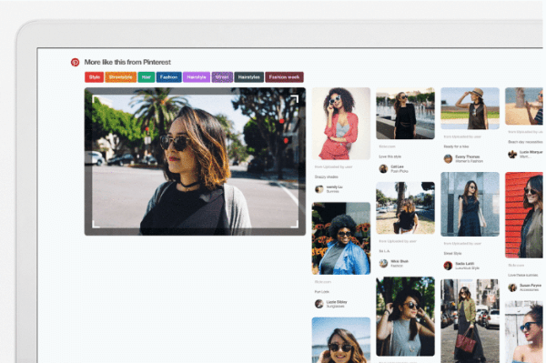 Pinterest вгради своята технология за визуално търсене в разширението за браузър Pinterest за Chrome.