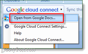 Отворете менюто в облака на google - чрез blogspot googledocs