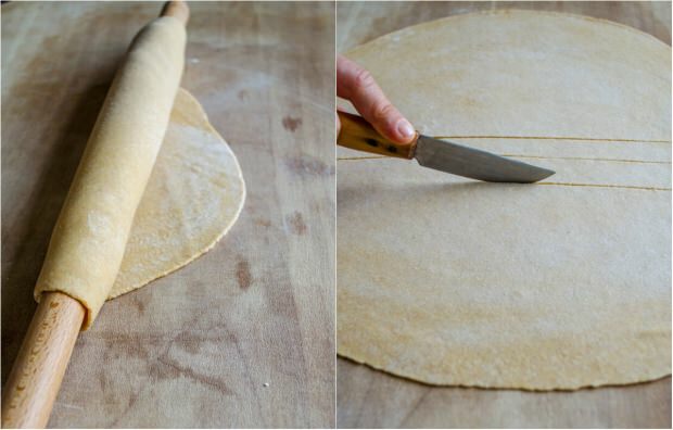 Как се реже тесто за равиоли