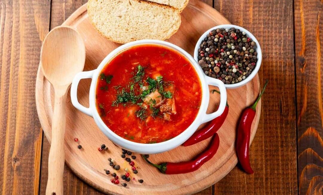 Как се прави супа от чушки? Как се прави супа от червен пипер? рецепта за супа от зелен пипер