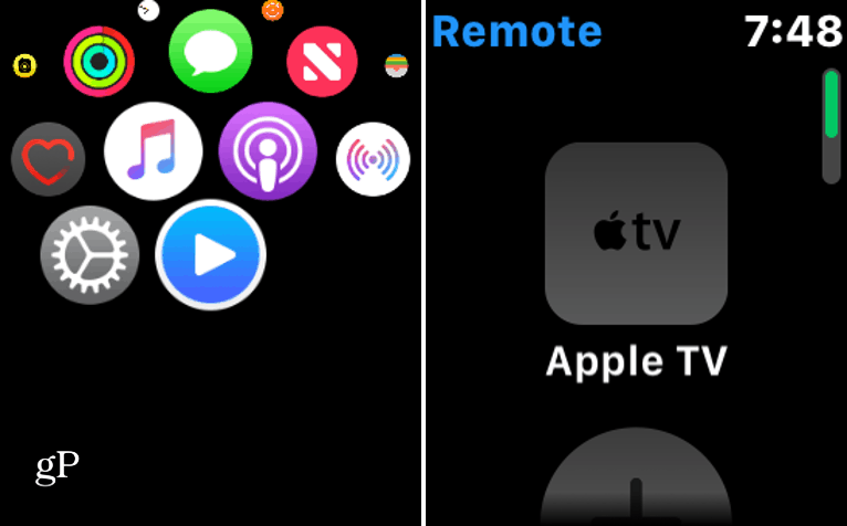 Свържете Apple Watch с Apple TV