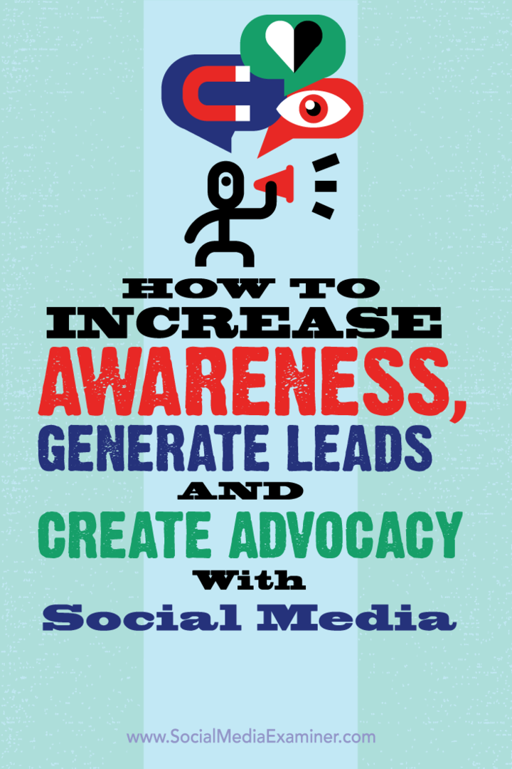 Как да повишим осведомеността, да генерираме потенциални клиенти и да създадем застъпничество със социалните медии: Проверка на социалните медии