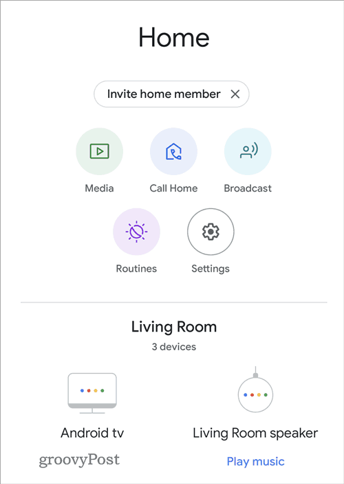 Еквалайзер за звук в Google Home