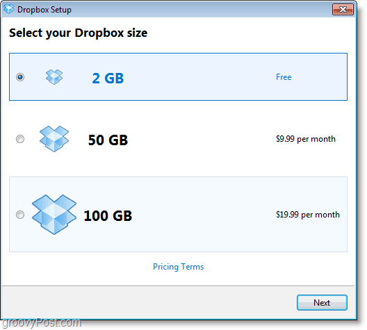 Снимка на Dropbox - вземете безплатен акаунт от 2 GB