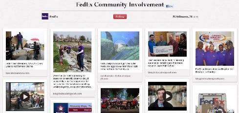 участие на общността на fedex