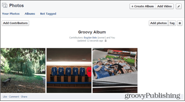 Как да използвате новите споделени фотоалбуми на Facebook
