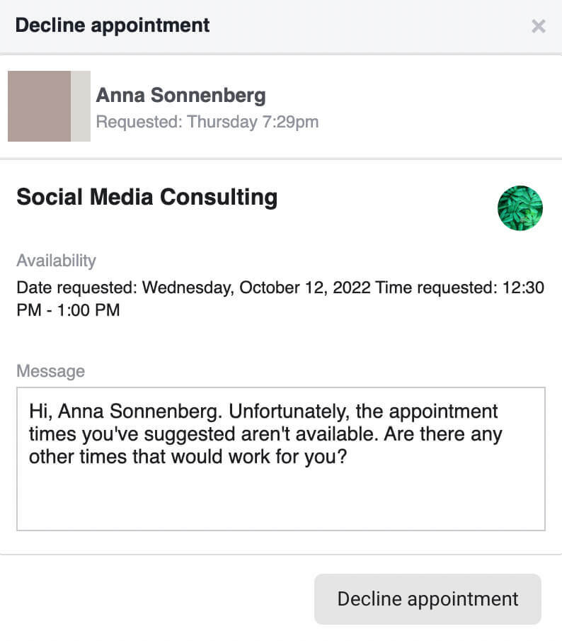 how-to-manage-booked-appointments-or-reservations-through-meta-business-suite-confirm-bookings-decline-appointment-messenger-generates-message-to-customer-edit-message-example-17