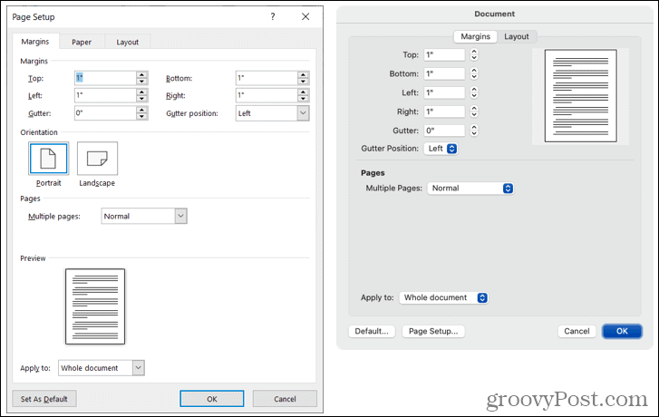 Персонализирани полета в Word на Windows и Mac