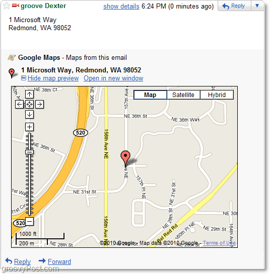 google maps в gmail 