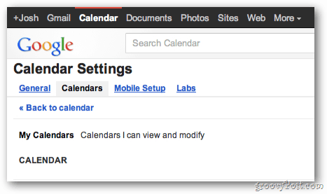 Настройки на Google Календар