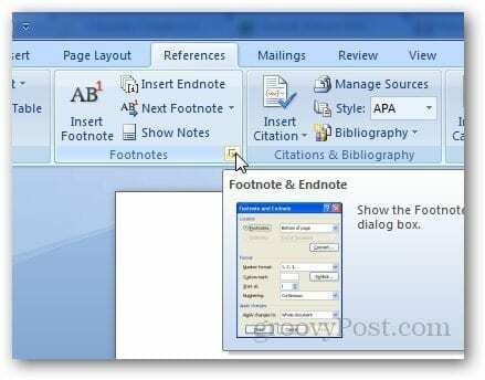 Как да вмъкваме бележки под линия в Microsoft Word