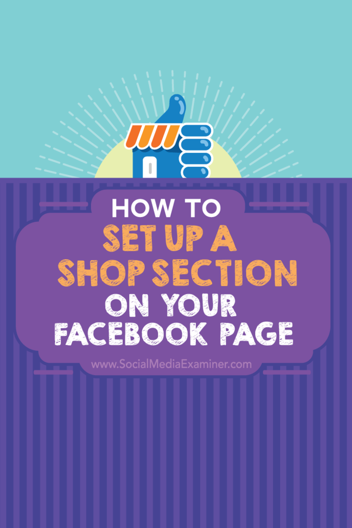 Как да създадете секция за магазин на страницата си във Facebook: Проверка на социалните медии