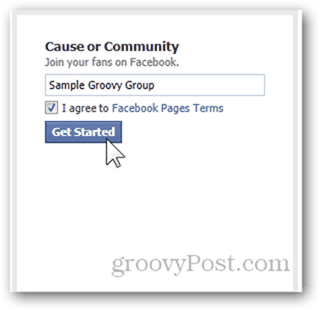 facebook страница създаване на име на страница във Facebook започни