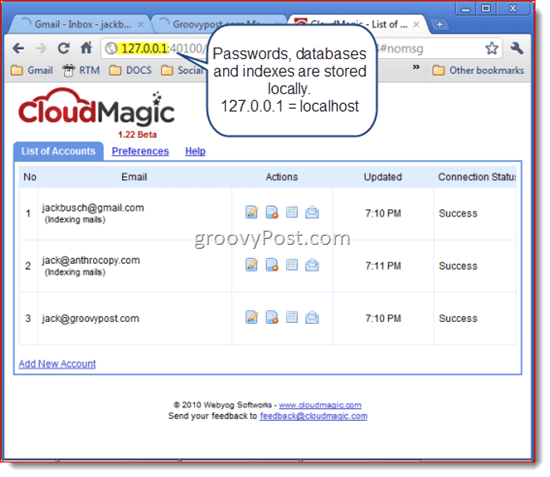 CloudMagic: Незабавно търсене в Gmail