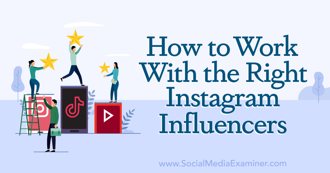 Как да работите с правилните влиятелни лица в Instagram - анализатор на социални медии