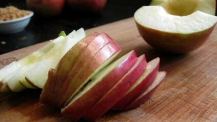 Как да предотвратите покафеняване на ябълката? 