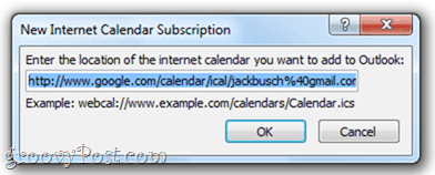 Google Календар към Outlook 2010
