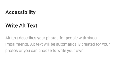 Как да добавите алтернативен текст към публикациите в Instagram, описание на алтернативен текст и каква цел служи