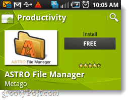 Astro файлов мениджър безплатно инсталиране