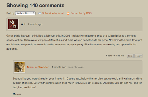 коментар в блога
