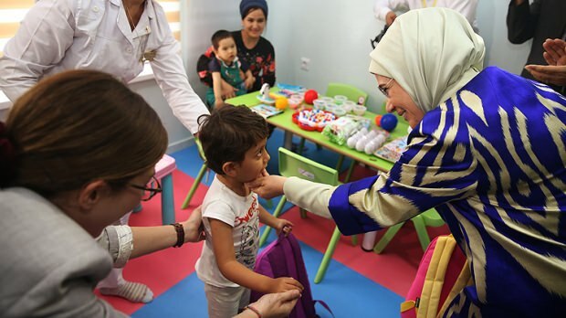 Първата дама Ердоган отваря Центъра за увреждания и рехабилитация