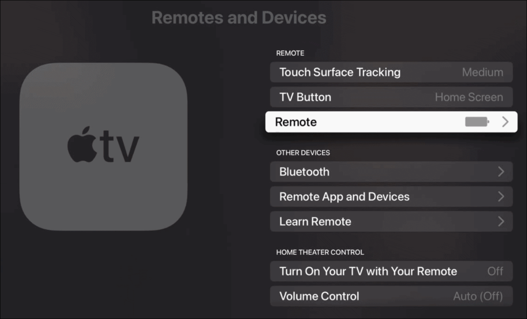 Коригирайте дистанционното на Apple TV, което не работи