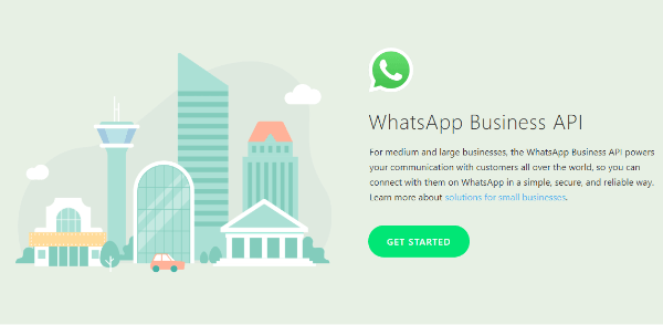 WhatsApp разшири своите бизнес инструменти с пускането на WhatsApp Business API, който позволява на средния и големия бизнес да управляват и изпращайте непромоционални съобщения до клиенти като напомняния за срещи, информация за доставка или билети за събития и други за фиксирана ставка.