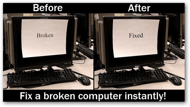 Решете всеки компютърен проблем с този един прост трик!